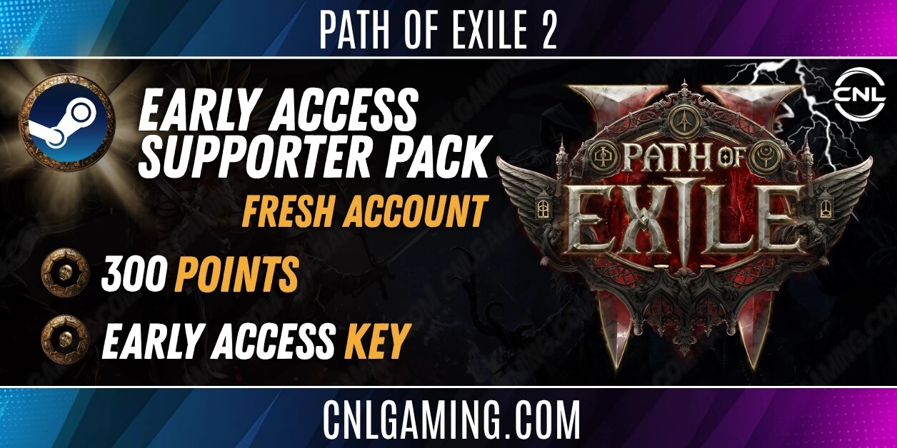 [STEAM] Path of Exile 2 Early Access Supporter Pack | 0H Played | Can Change Data