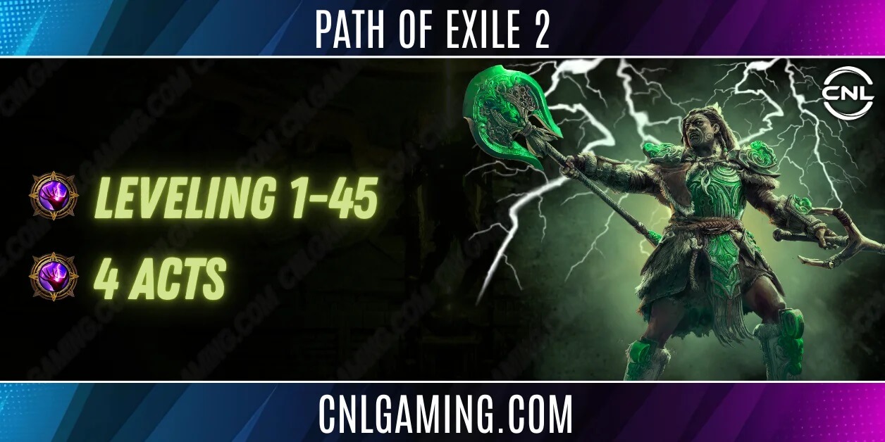 Rise of the Abyssal | 1-45 Leveling + 3 Acts | Full passives + Spirit + Elemental Res | Bonus ASCENDANCY 1 +2