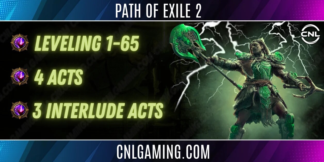 Rise of the Abyssal | 1-65 Leveling + 4 Acts + 3 Interlude Acts | Full Passives + Spirit + Elemental Res