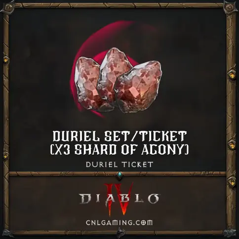 Season 10: Season of Infernal Chaos – Softcore – Duriel Ticket / Duriel Set for Summon BOSS Duriel