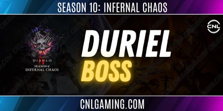 Season 10 : Infernal Chaos | 10x Duriel Boss | Torment 4 | Mat Provided